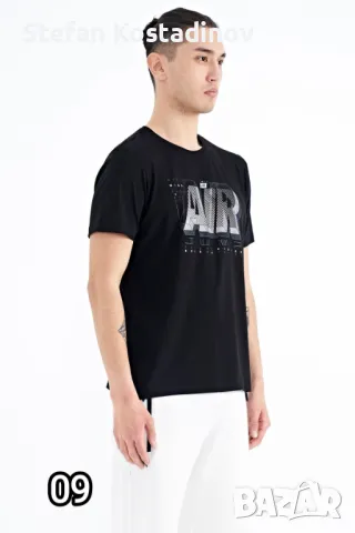 ✅💥Мъжки тениски 🛑XXL размер ✅ТОП качество 💥Памук и еластан , снимка 3 - Тениски - 49646572