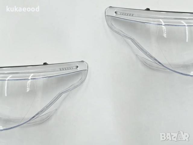 Стъкла за фарове на BMW 5 E60 Facelift (2007-2010) с LED мигачи, снимка 3 - Аксесоари и консумативи - 44524450