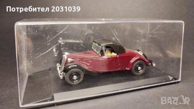 Citroen Cabriolet 1936 1/43, снимка 3 - Колекции - 44240645
