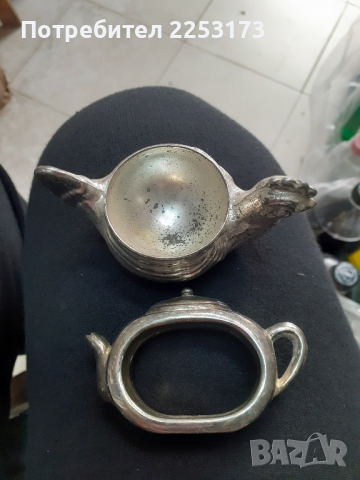 Лот съветски свещник и салфетник от бронз, снимка 6 - Декорация за дома - 32316503