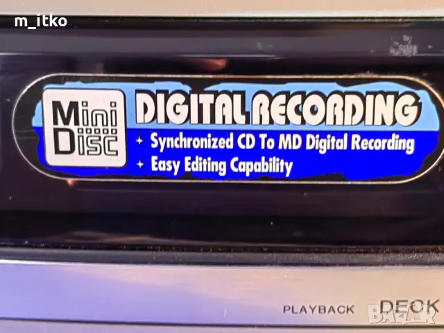 Aiwa XR-H220MD/Minidisc стерео уредба, снимка 10 - Аудиосистеми - 49606418