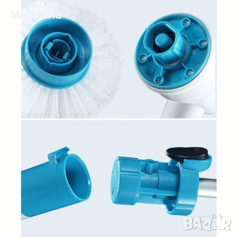 Електрическа четка за почистване на баня, снимка 2 - Мопове, кофи, четки и метли - 53090527