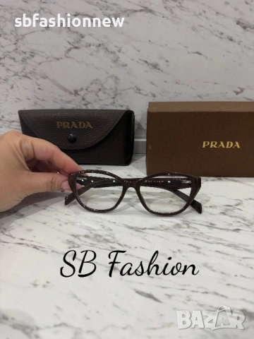 Prada рамка за очича с лого, снимка 4 - Слънчеви и диоптрични очила - 53565811