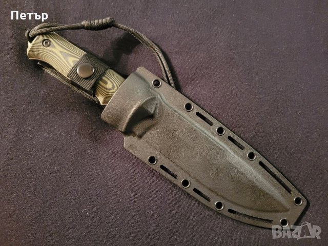 Нож за оцеляване, бушкрафт нож 30см DC53 , снимка 3 - Ножове - 35925650