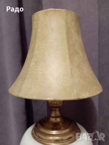 Комплект от две големи старинни лампи - лампа, снимка 5 - Антикварни и старинни предмети - 47811783