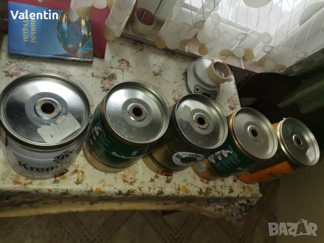Продавам 5 литрови кенчета от бира, снимка 3 - Друго търговско оборудване - 53124249
