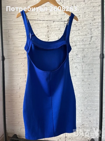 Рокля с гол гръб, снимка 3 - Рокли - 50671594