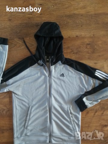 adidas Essentials 3-Stripes Tricot - страхотно мъжко горнище, снимка 7 - Спортни дрехи, екипи - 42003854