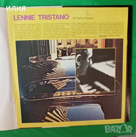 Lennie Tristano – 1979 - Lennie Tristano(Fabbri Editori – GdJ 13)(Jazz), снимка 2 - Грамофонни плочи - 44827548