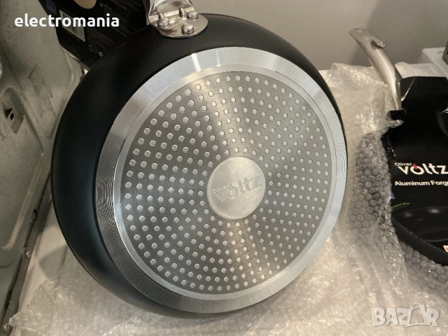 тиган Oliver Voltz OV54419N, мраморно покритие, индукция, снимка 5 - Съдове за готвене - 52469187