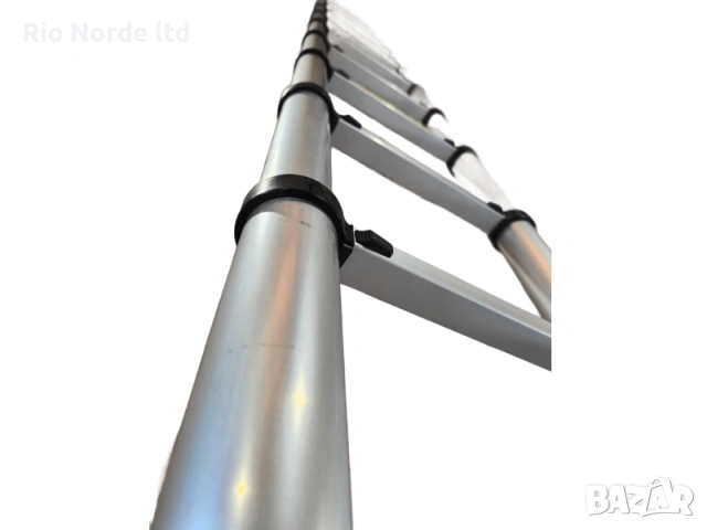 Стълба алуминиева телескопична 3,8м, 150кг, 13 секции, снимка 6 - Други инструменти - 53338743