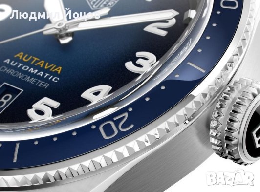Мъжки часовник Tag Heuer Autavia Chronometer НОВ - 6750.00 лв., снимка 2 - Мъжки - 44273592
