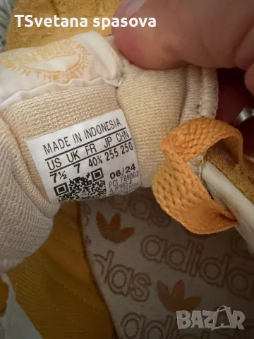 Маратонки  велюр adidas , снимка 3 - Маратонки - 55747528