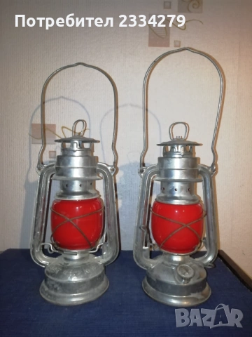 Стари газени фенери,,ВАТ N:158,  G.D.R. неупотребявани, снимка 3 - Антикварни и старинни предмети - 53057188