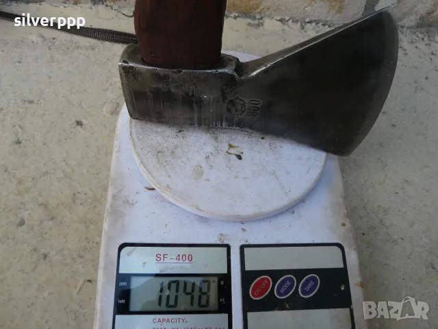  Стар немски топор - 556 , снимка 5 - Други ценни предмети - 49982517