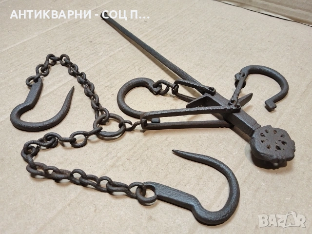 Стар Кован Османски Кантар. / НОМЕР 1588., снимка 4 - Антикварни и старинни предмети - 53669823