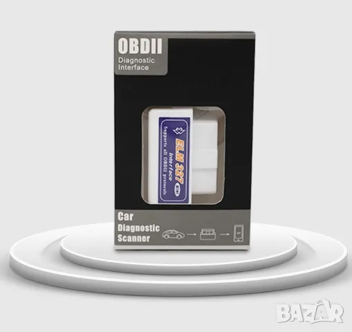 Мини Bluetooth OBD 2 уред за автомобилна диагностика  