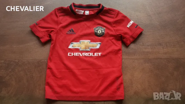 Adidas FC MANCHESTER UNITED Kids Football T-Shirt Размер 4-5 г /110 см детска футболна тениска 33-66