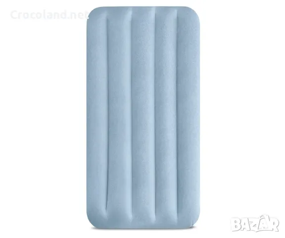 Надуваем матрак Intex Dura-Beam Standard, 99 x 191 x 36 см, PVC, USB помпа, комфортен, снимка 3 - Надуваеми легла - 50097187