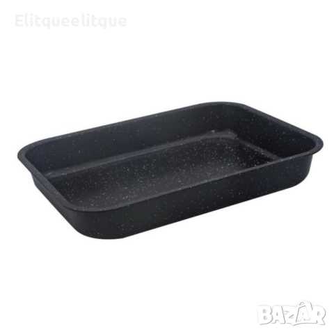 Тава Rosberg, Правоъгълна, Черен/въгл. стомана, мрам. покр., снимка 5 - Съдове за готвене - 52241840