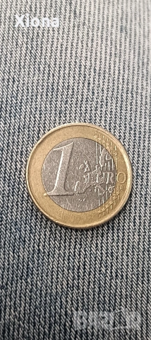 Рядка монета 1 евро Белгия 1999 година, снимка 2 - Нумизматика и бонистика - 53150428