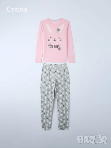 TERRANOVA дамска пижама / за момиче, РАЗЛИЧНИ ЦВЕТОВЕ, черна, дълъг ръкав, нова, с етикет, снимка 2 - Пижами - 47115833