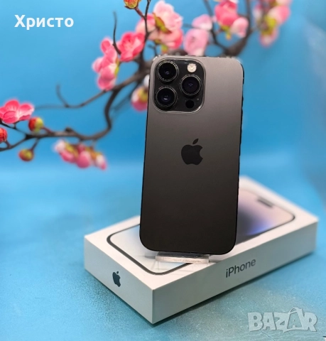 Apple iPhone 14 Pro, 128GB, 6GB RAM, 5G, Space Black , снимка 5 - Apple iPhone - 52621608