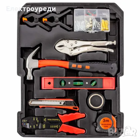 Немски Куфар с Инструменти 1050 части BLT, снимка 3 - Куфари с инструменти - 47617306