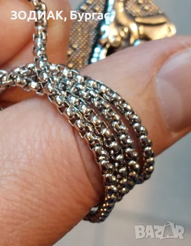 Зодия КОЗИРОГ - Dog Tag Гердан, снимка 6 - Колиета, медальони, синджири - 48963848