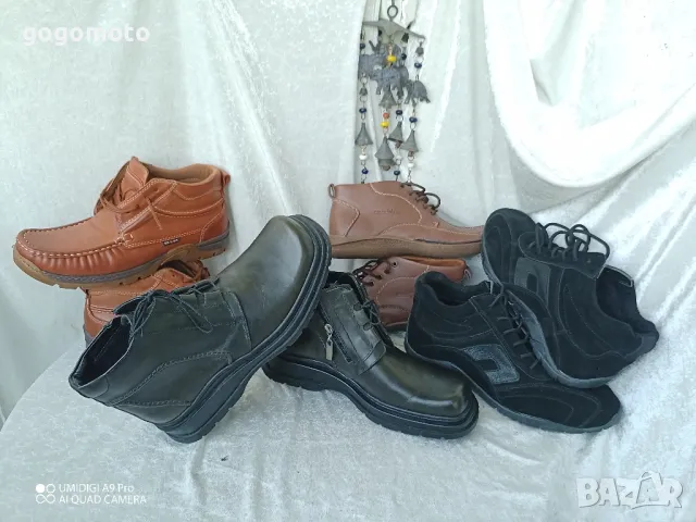 Боти, НОВИ мъжки боти,💯% висококачествена естествена кожа,и с цип и с връзки, снимка 2 - Мъжки боти - 47440037