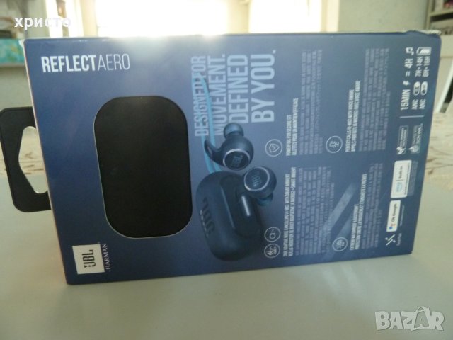 блутут слушалки JBL Reflect Aero нови, снимка 3 - Bluetooth слушалки - 41758918