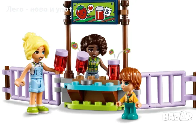 НОВО LEGO Friends 42617 - Убежище за селскостопански животни, снимка 5 - Конструктори - 48462505