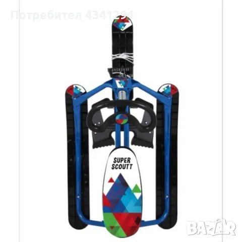 Зимна шейна с предни и задни ски, снимка 5 - Зимни спортове - 48530746