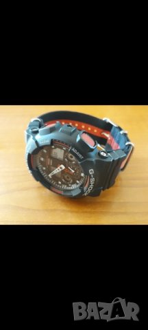 Адаптери и Нато каишка 24 мм за Casio Gshock GA100, снимка 5 - Каишки за часовници - 41840976