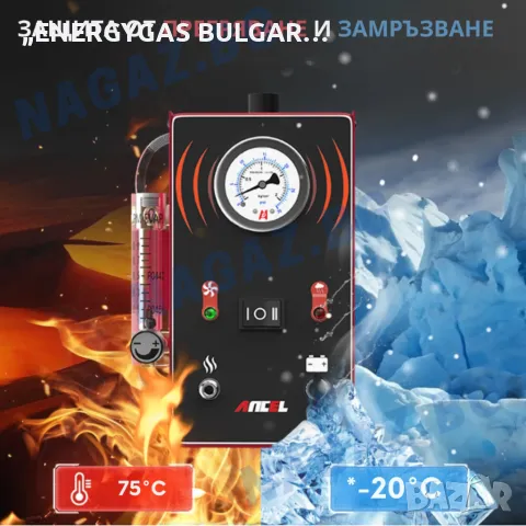 Машина за пушек(дим) / Димогенератор ANCEL S300/Диагностика/Автотестер, снимка 3 - Аксесоари и консумативи - 50236778