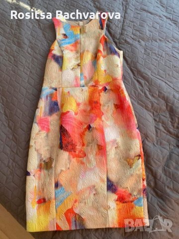 Шарена рокля H&M, М размер, снимка 6 - Рокли - 35985523