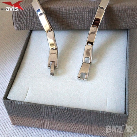 Гривна с платинено покритие 231088, снимка 3 - Колиета, медальони, синджири - 53095267