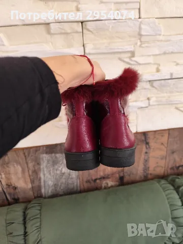 естествена кожа и естествен косъм 39лв-65лв, снимка 3 - Дамски боти - 48654440