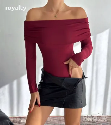 Дамско боди/блуза Различни цветове , снимка 3 - Блузи с дълъг ръкав и пуловери - 49698794