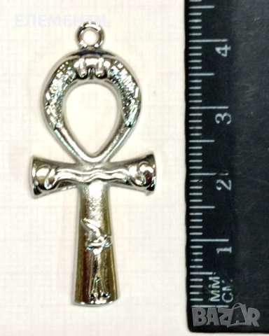 Метален Елемент / Медальон - Египетски Кръст / АНКХ, снимка 2 - Колиета, медальони, синджири - 42161468