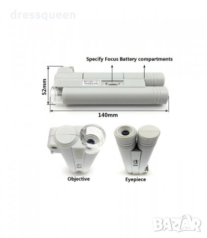 3096 Портативен микроскоп, снимка 10 - Друга електроника - 34248388