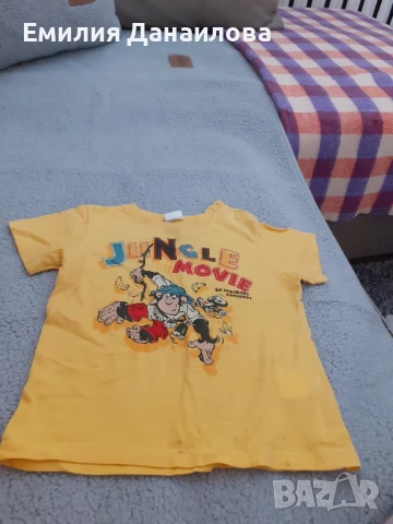 Памучни тениски с къс ръкав., снимка 2 - Детски тениски и потници - 50703242
