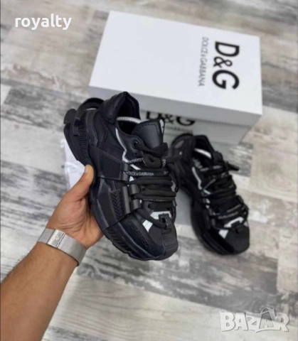 Dolce & Gabbana Черни Маратонки 36-44 Номер 