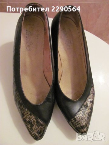 Обувки с метелен ток, снимка 1 - Дамски ежедневни обувки - 29140733