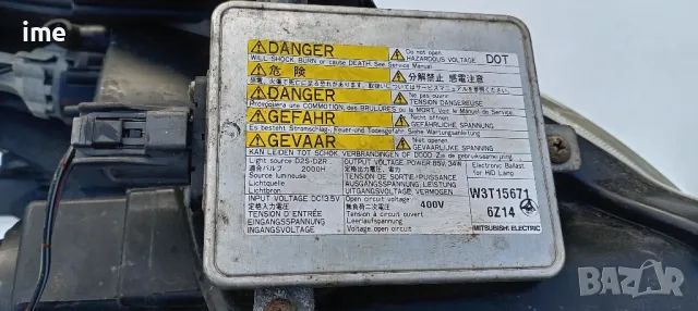 Десен фар за Mazda 5 Xenon P5117R Facelift C235-51030 K2442. Комплект с баласт. Оригинален. , снимка 7 - Части - 49831406