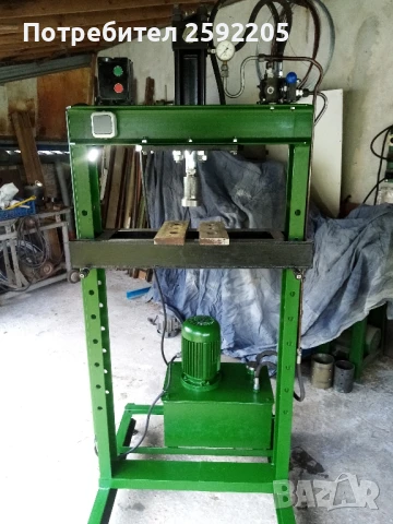 хидравлична преса за лагери. 