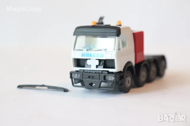 KIBRI H0 1/87 MERCEDES BENZ ТЕЖКОТОВАРЕН ТРАНСПОРТ КАМИОН МОДЕЛ КОЛИЧКА, снимка 7 - Колекции - 50209783