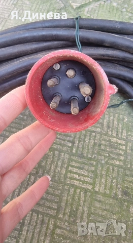 Трифазен кабел 30м, снимка 2 - Други машини и части - 53873163