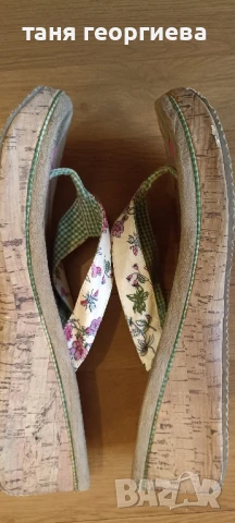 чехли/сандали на платформа Skechers , снимка 4 - Сандали - 50677276