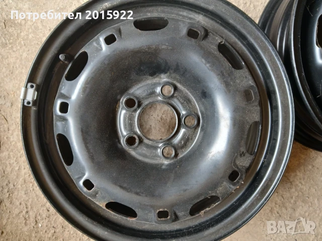 Оригинални метални джанти 14цола за vw-Golf4.polo..Fox.skoda-Fabia.seat ibiza.5×100, снимка 4 - Гуми и джанти - 51181013